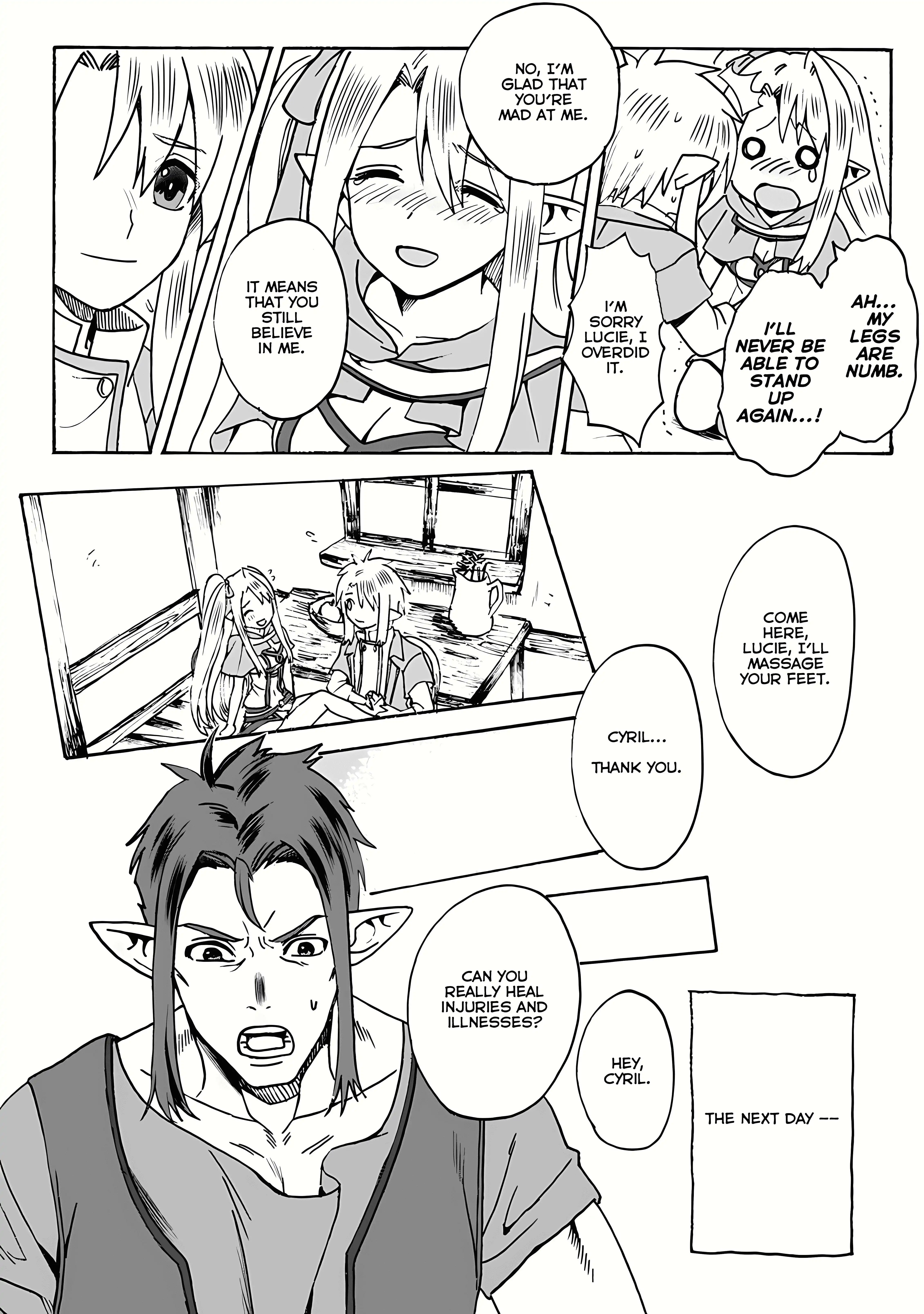 Elf Tensei Kara no Cheat Kenkokuki Chapter 4.2 3